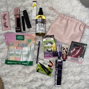 Lot of makeup and other items